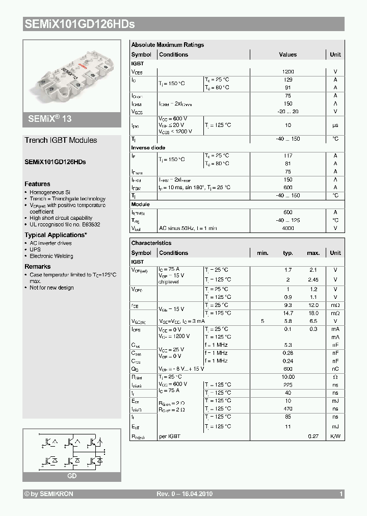 SEMIX101GD126HDS10_164282.PDF Datasheet