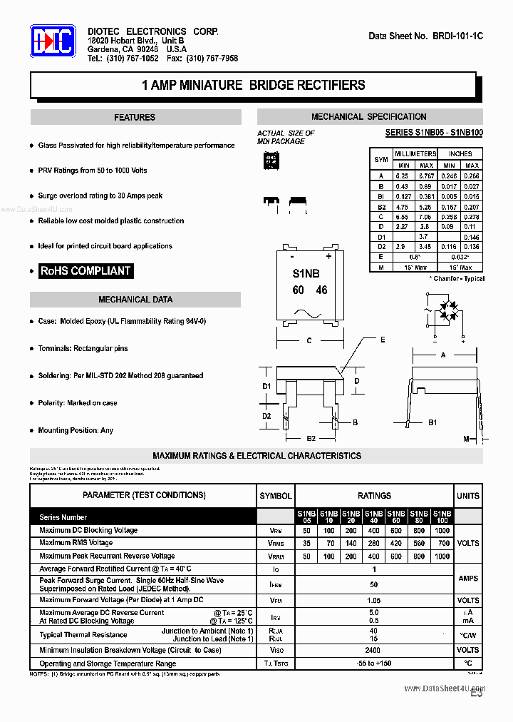 S1NB05_157368.PDF Datasheet