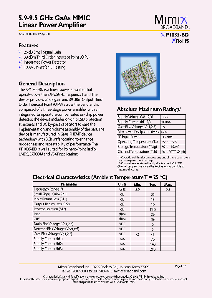 XP1035-BD08_185581.PDF Datasheet