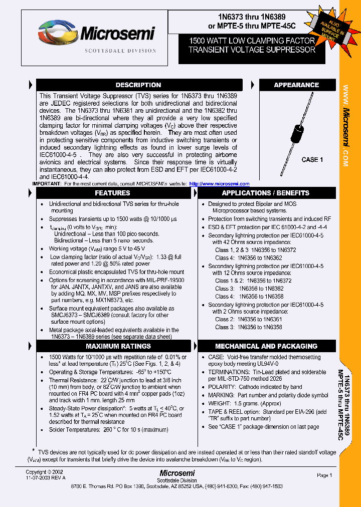 1N6380_177455.PDF Datasheet