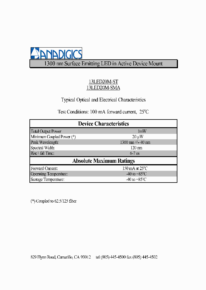 13LED20M-ST_181158.PDF Datasheet