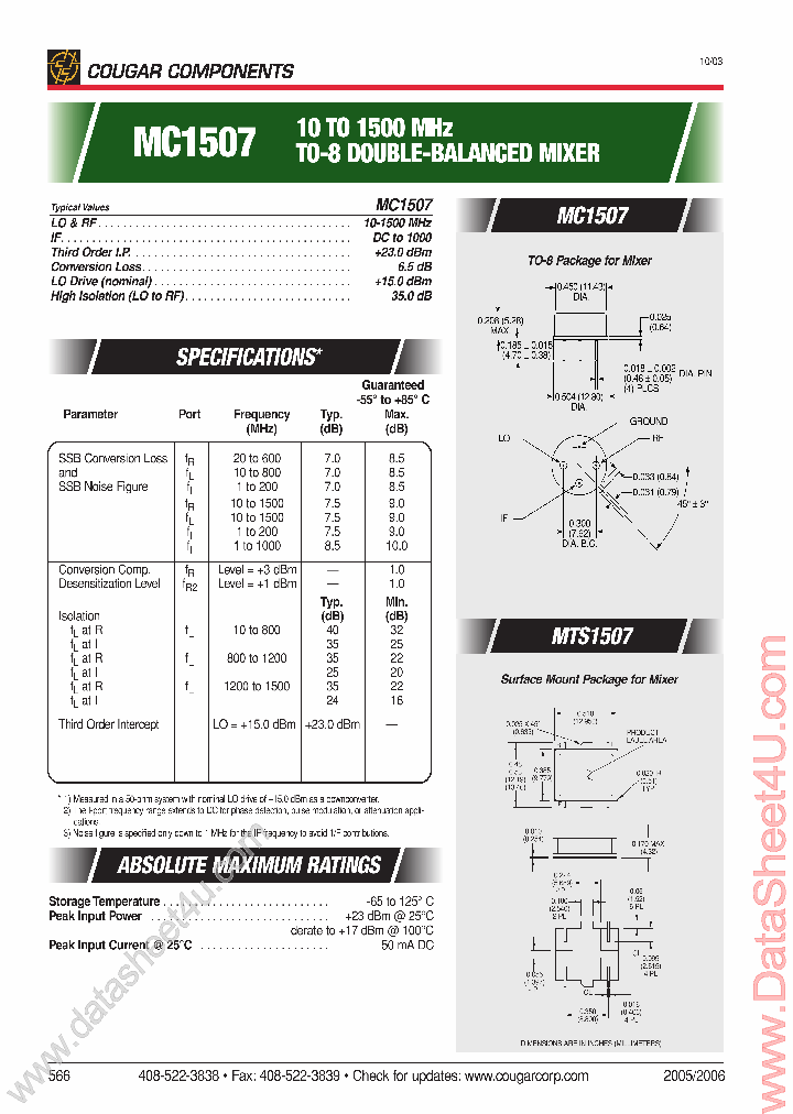 MC1507_164190.PDF Datasheet