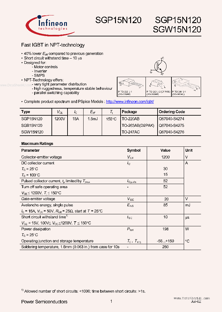 SGP15N120_173596.PDF Datasheet