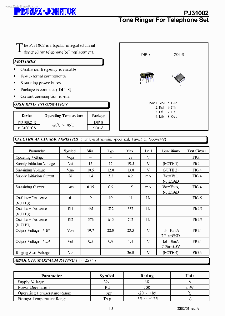 PJ31002_177160.PDF Datasheet