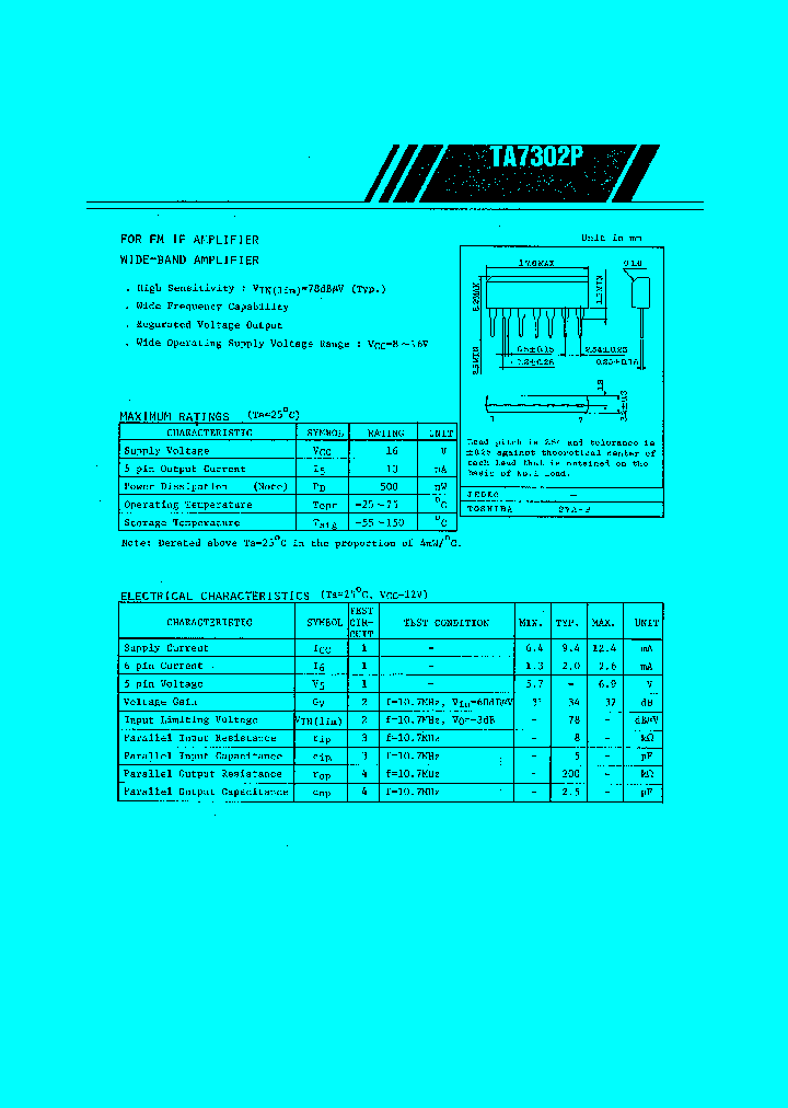 TA7302P_203269.PDF Datasheet