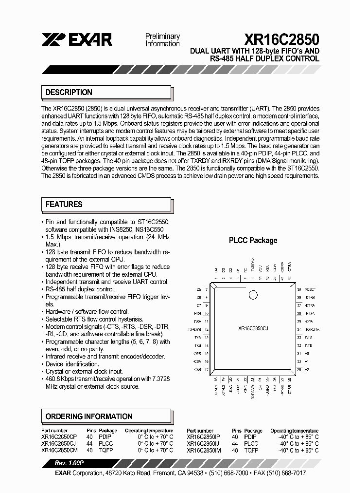 16C2850_208713.PDF Datasheet
