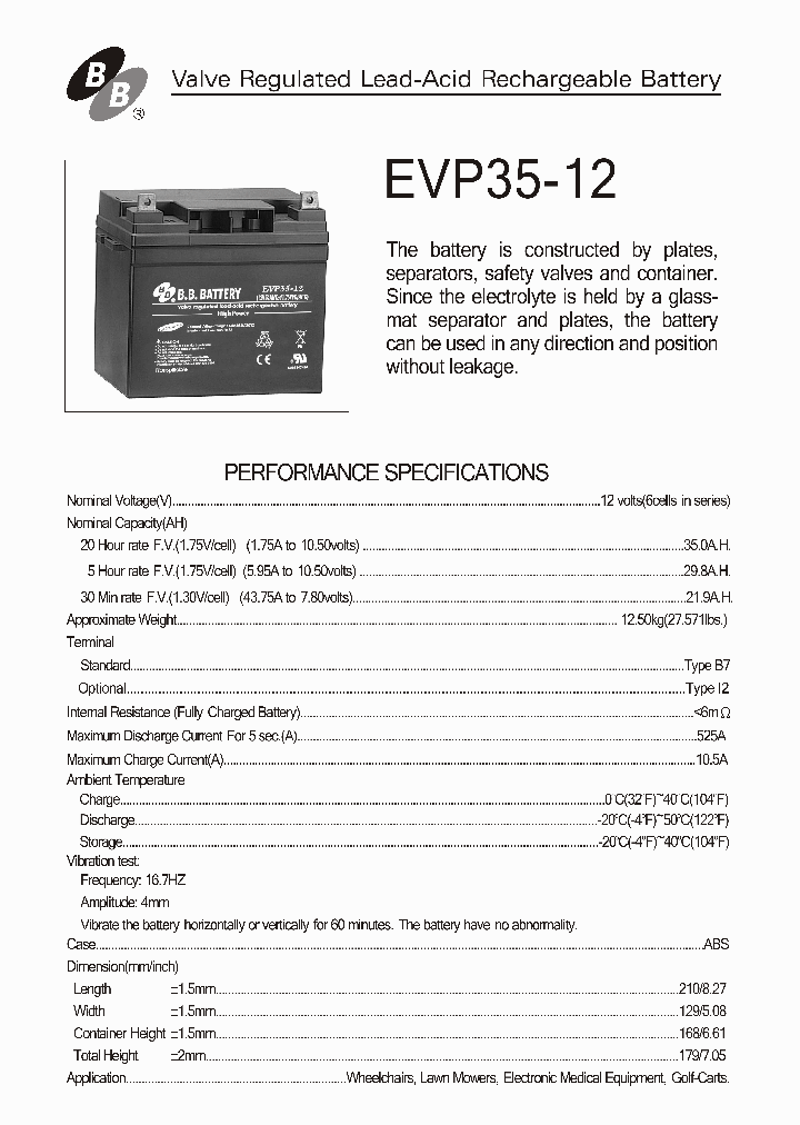 EVP35-12_233691.PDF Datasheet