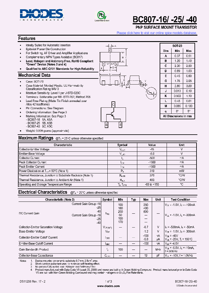 BC807-XX-7-F_240469.PDF Datasheet