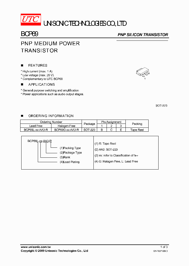 BCP69L-XX-AA3-R_265518.PDF Datasheet