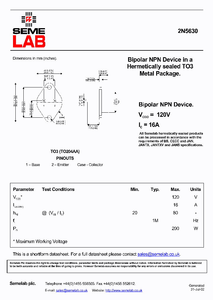 SF2N5630_309872.PDF Datasheet