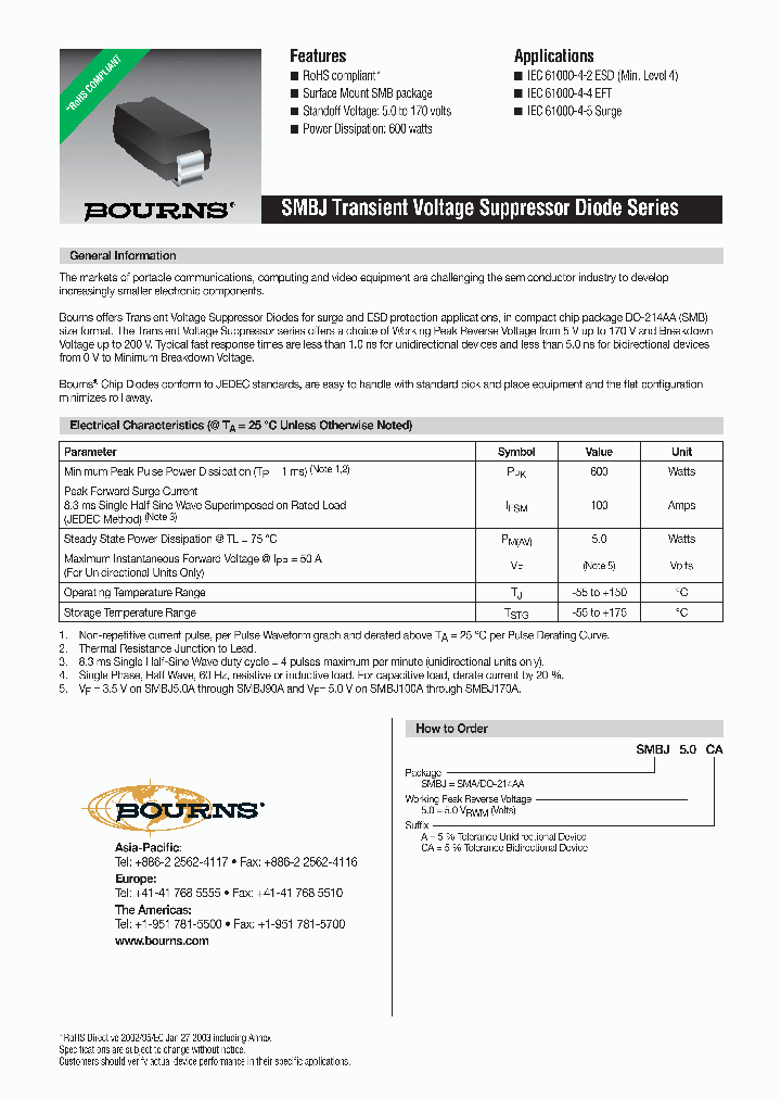 SMBJ16CA_324208.PDF Datasheet