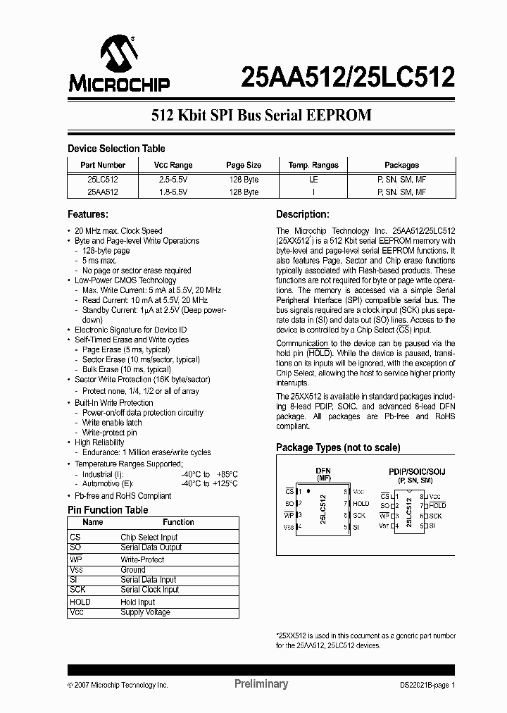 25LC512T-1P_312358.PDF Datasheet
