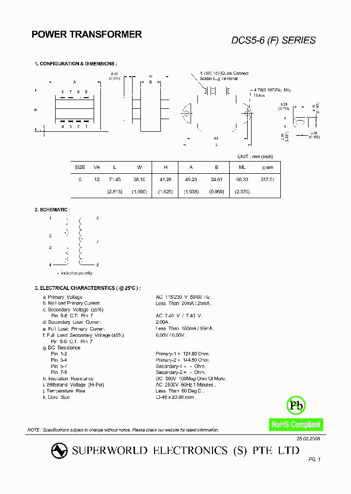 DCS5-6_396435.PDF Datasheet