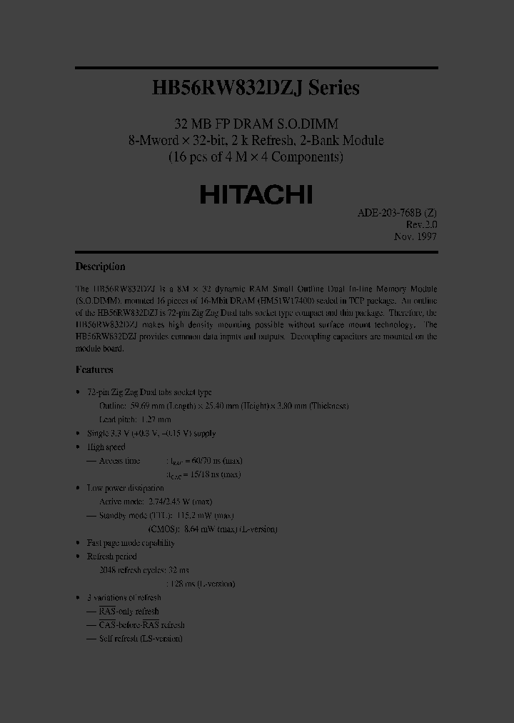 HB56RW832DZJ-7L_328764.PDF Datasheet