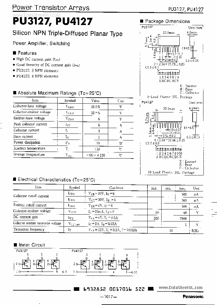 PU3127_189240.PDF Datasheet