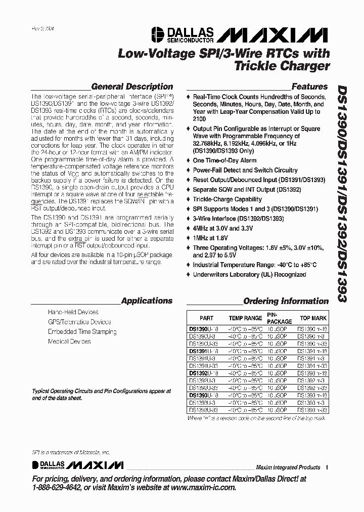 DS1393U-18_330937.PDF Datasheet