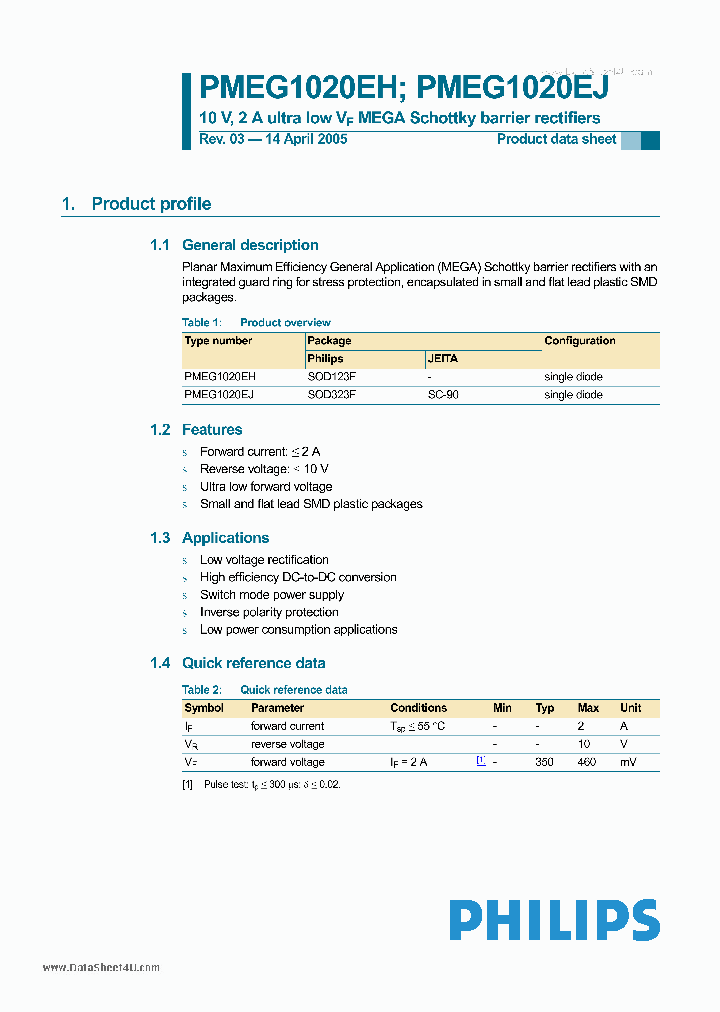 PMEG1020EH_198521.PDF Datasheet