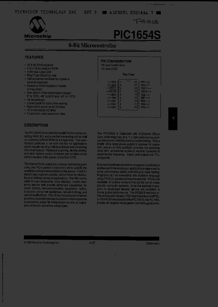 PIC1654S-HPXXX_332199.PDF Datasheet
