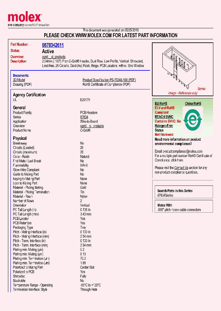 87834-2611_433020.PDF Datasheet