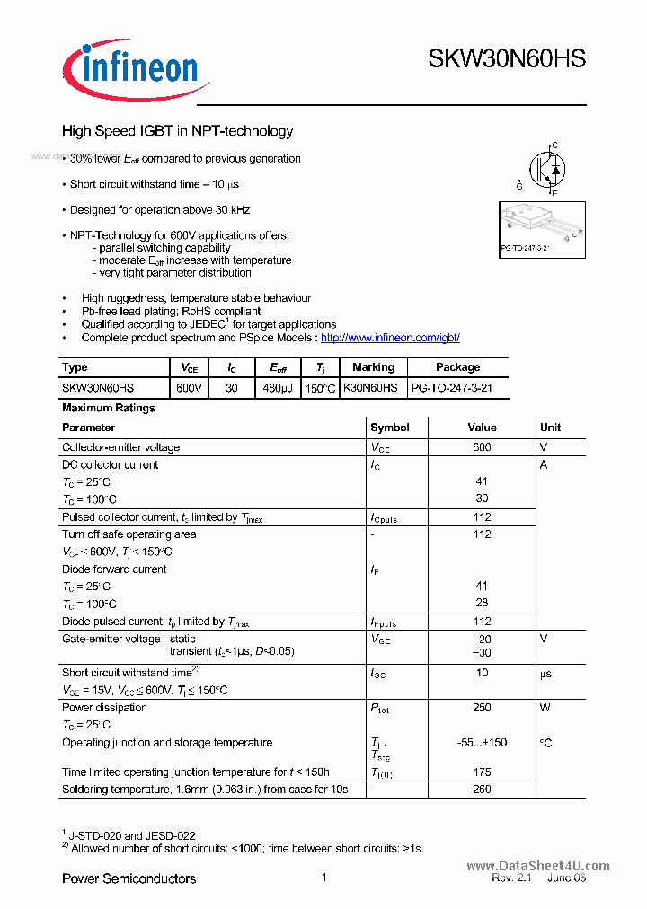 K30N60HS_217070.PDF Datasheet