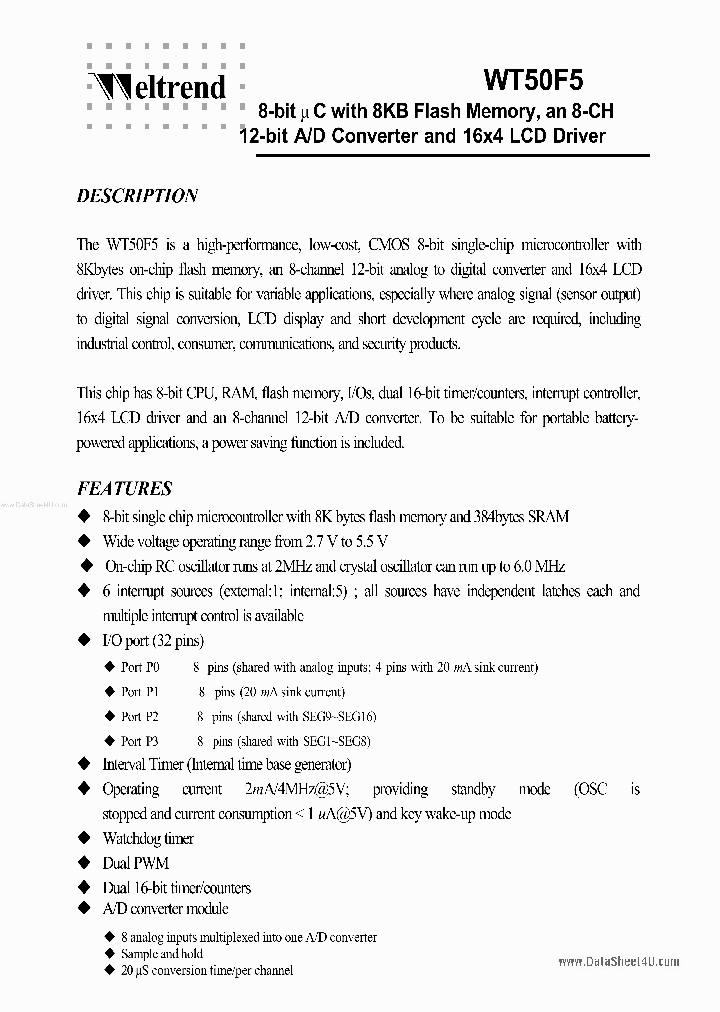 WT50F5_236354.PDF Datasheet