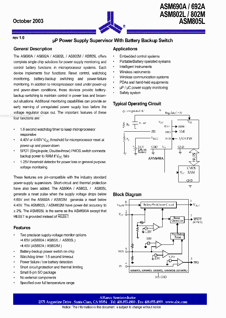 ASM690A_237634.PDF Datasheet