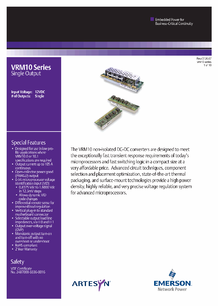 VRM10-105-12-EN02Y_238528.PDF Datasheet