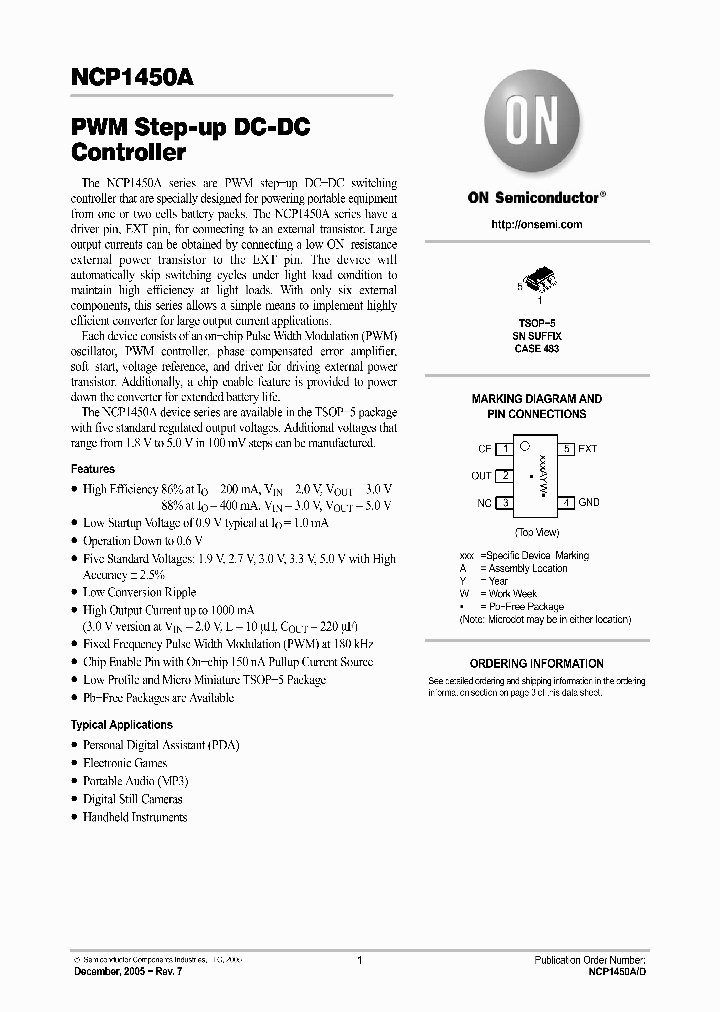 NCP1450A05_583090.PDF Datasheet