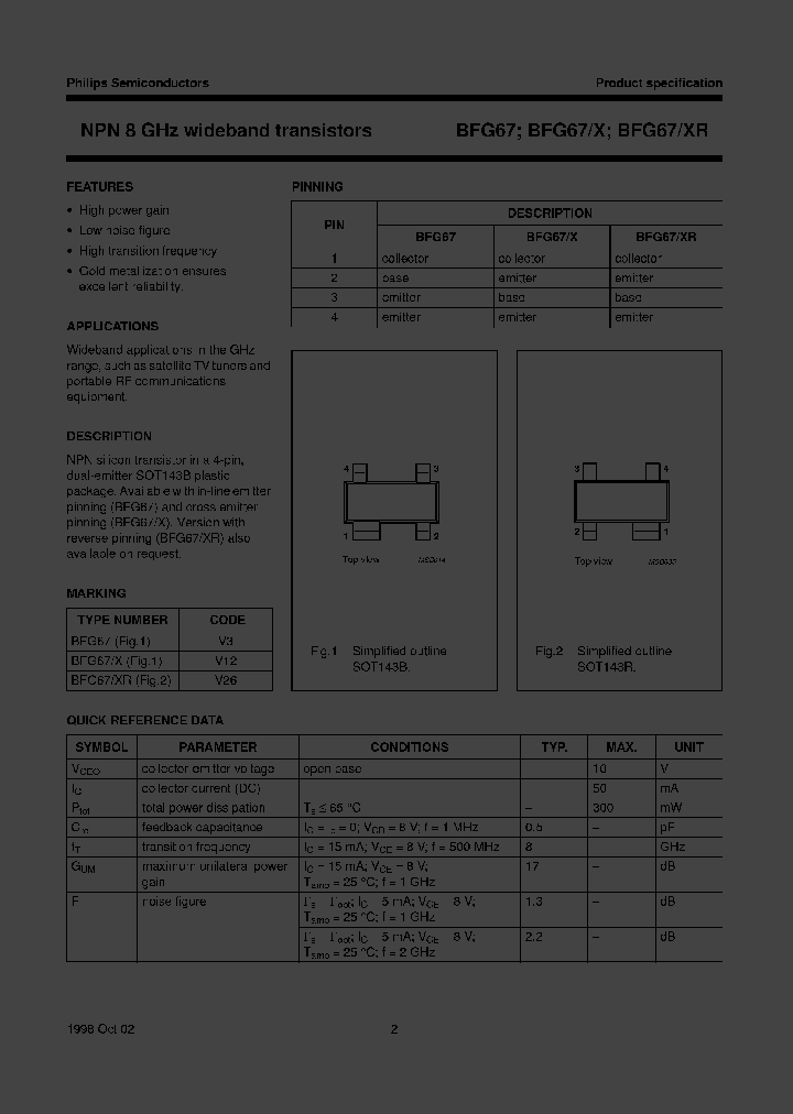 BFG67XTR_343536.PDF Datasheet