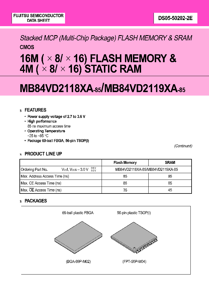 MB84VD21191-85-PTS_557314.PDF Datasheet