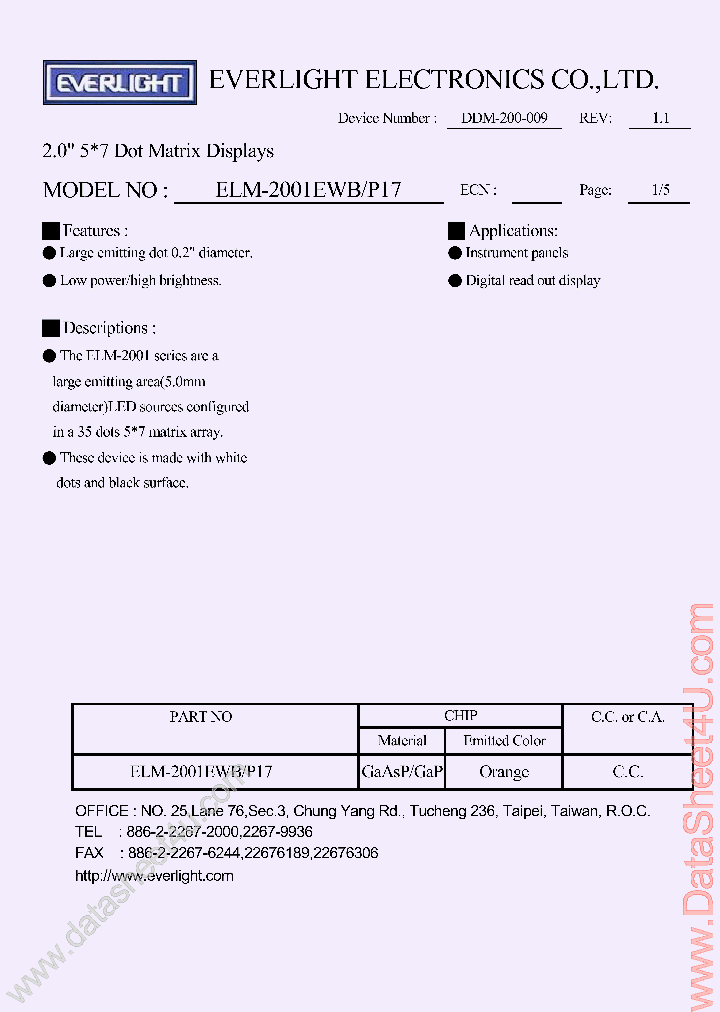 ELM-2001EWBP17_248088.PDF Datasheet