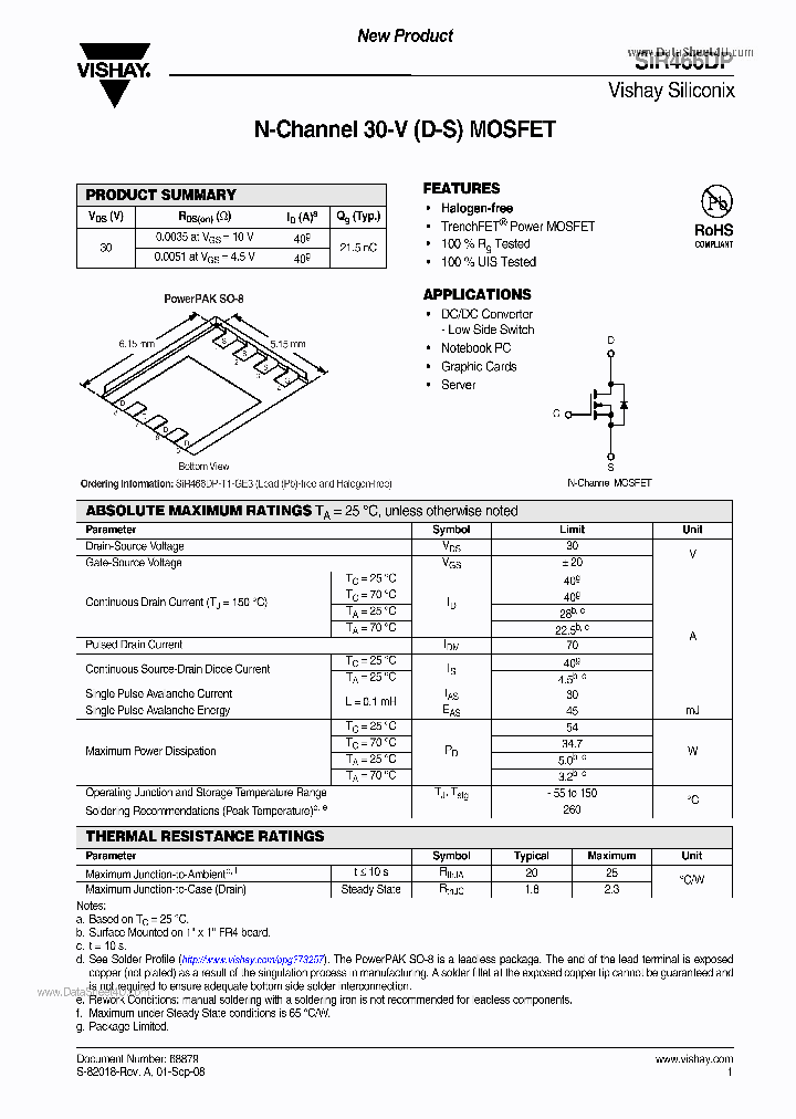 SIR466DP_251490.PDF Datasheet