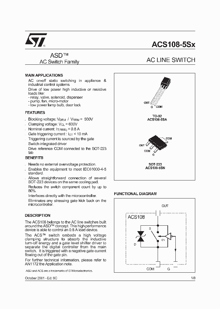 ACS108-5SA_277782.PDF Datasheet