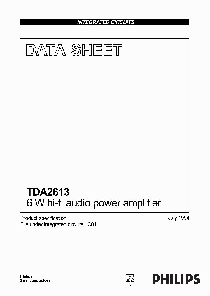 TDA2613_621703.PDF Datasheet