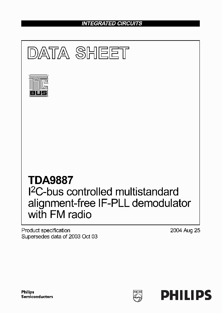 TDA9887TSV4_628437.PDF Datasheet