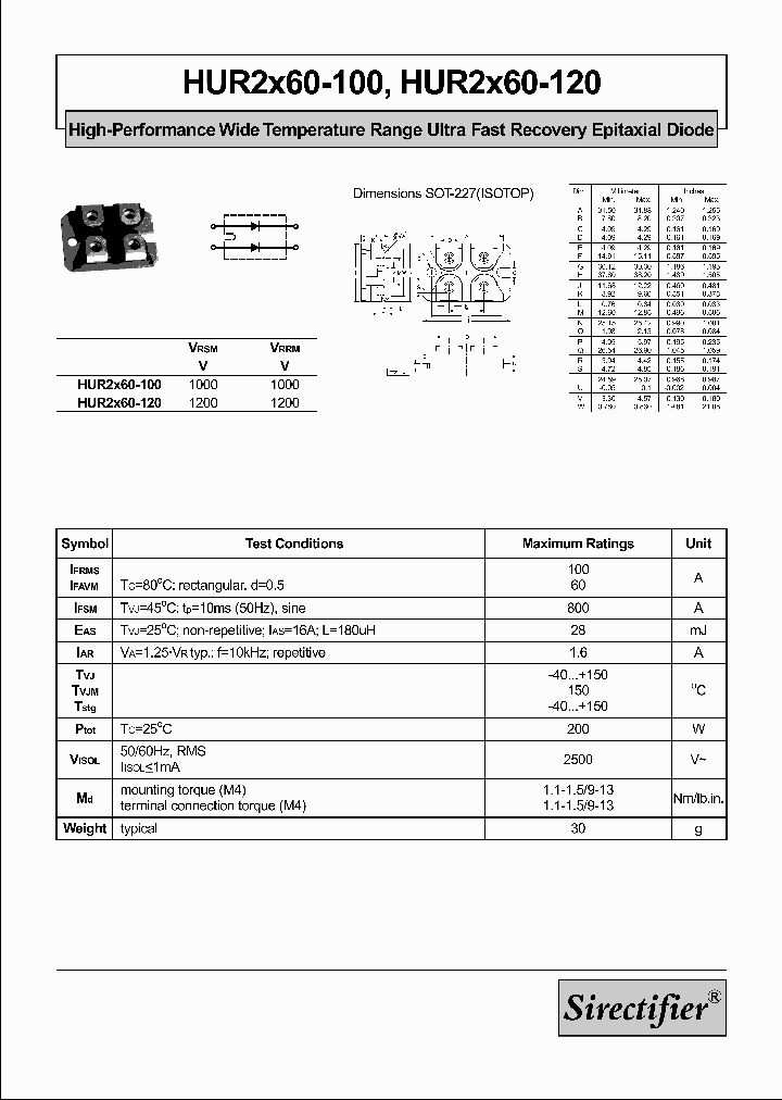 HUR2X60-100_642662.PDF Datasheet