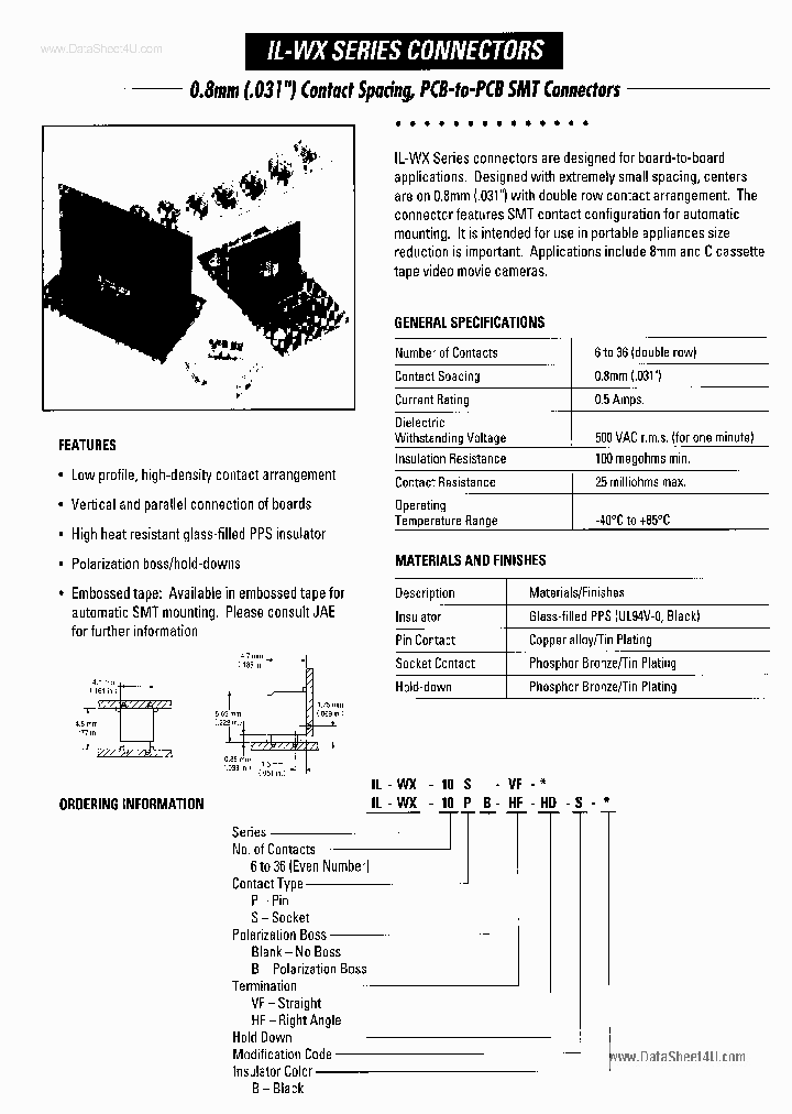 IL-WX-12SB-VF_278114.PDF Datasheet