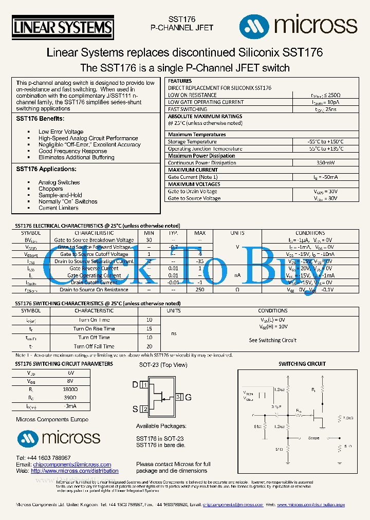 SST176_287715.PDF Datasheet