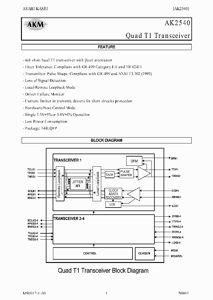 AK2540_369408.PDF Datasheet