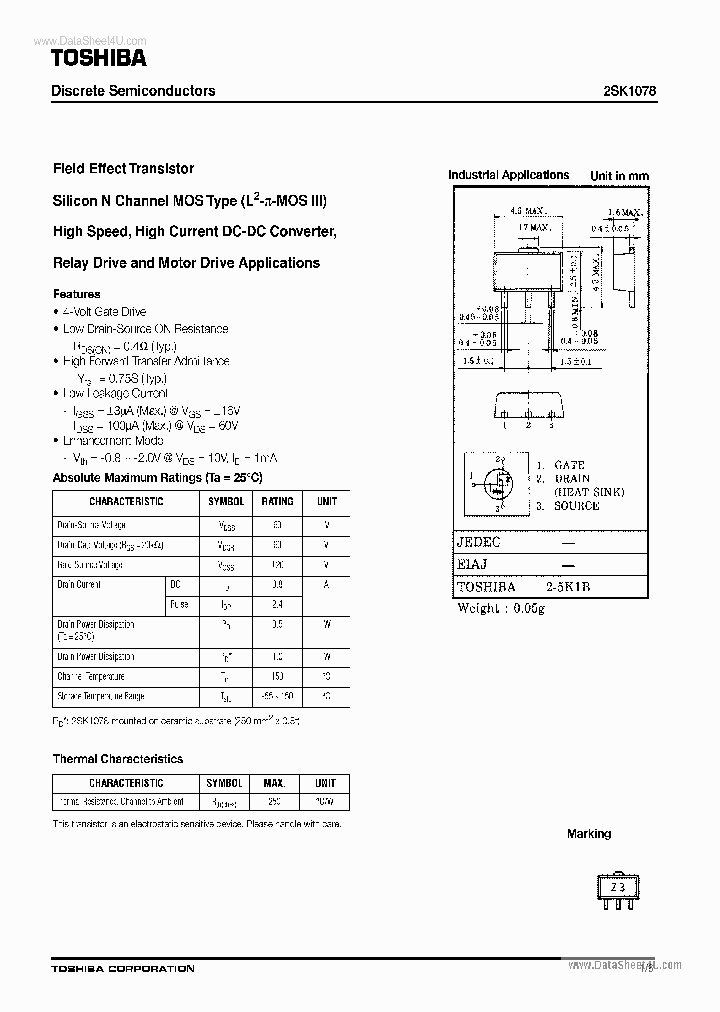 2SK1078_305837.PDF Datasheet