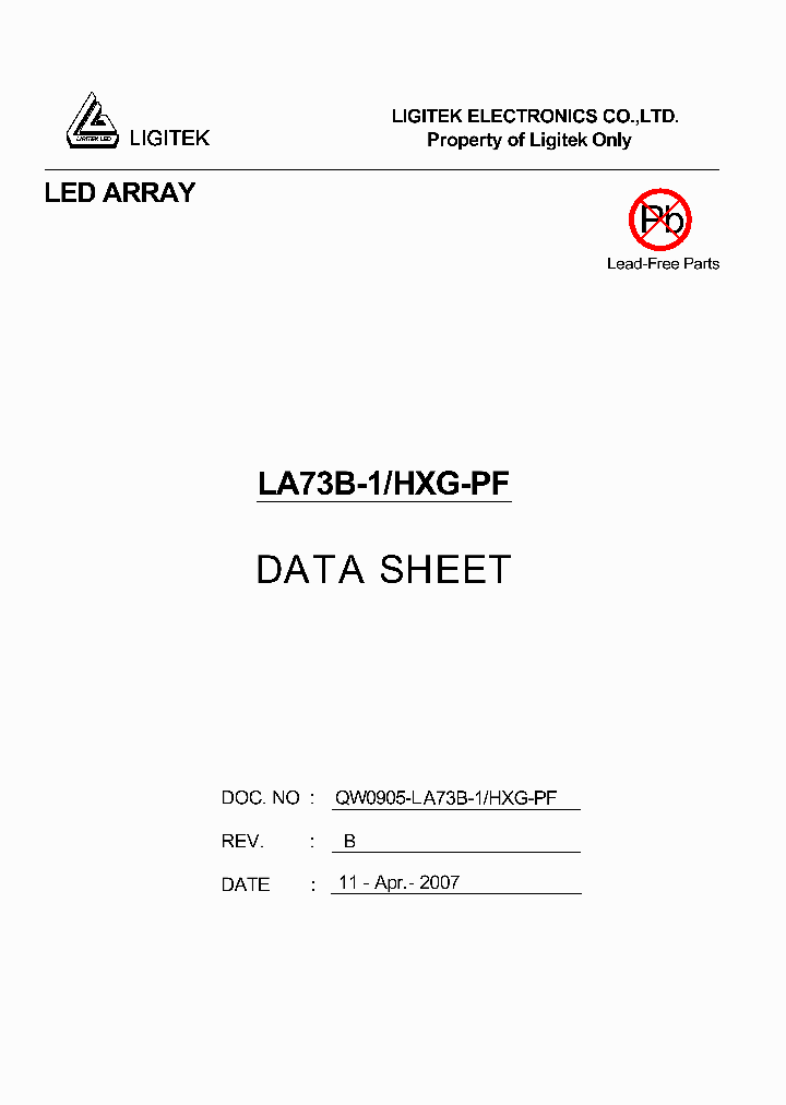 LA73B-1-HXG-PF_698716.PDF Datasheet