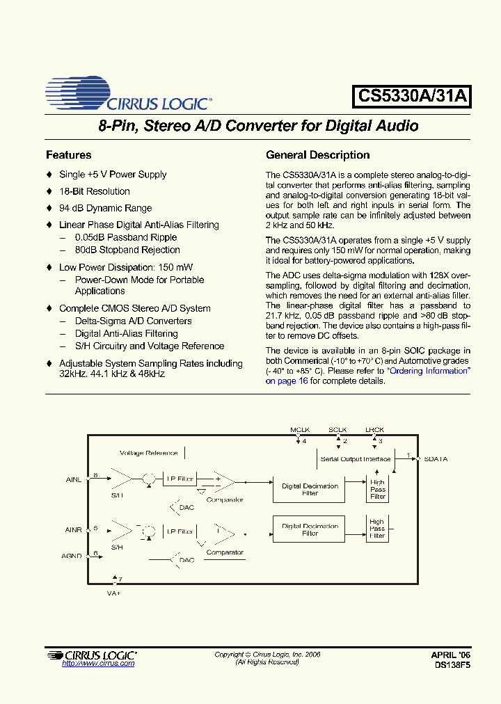 CS5330A-KSZR_378681.PDF Datasheet