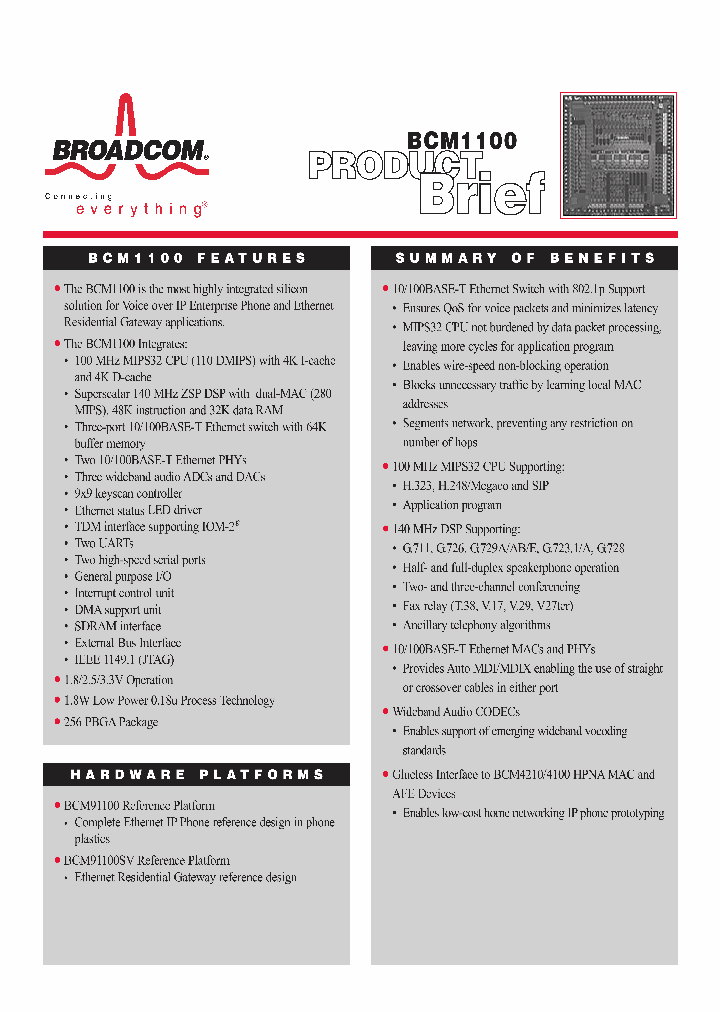 BCM1100_318065.PDF Datasheet