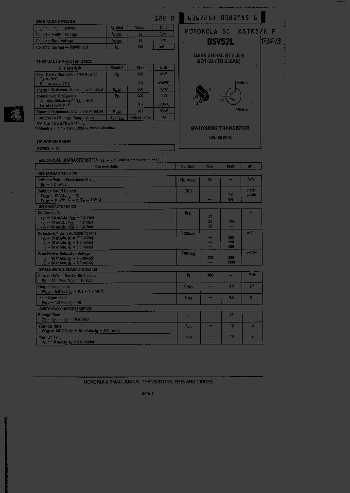 BSV52L_380999.PDF Datasheet