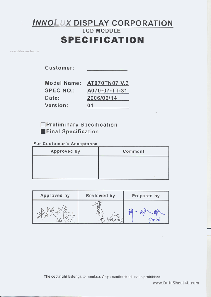 AT070TN07_330036.PDF Datasheet