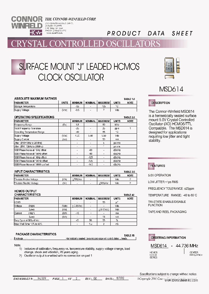 MSD614_329596.PDF Datasheet