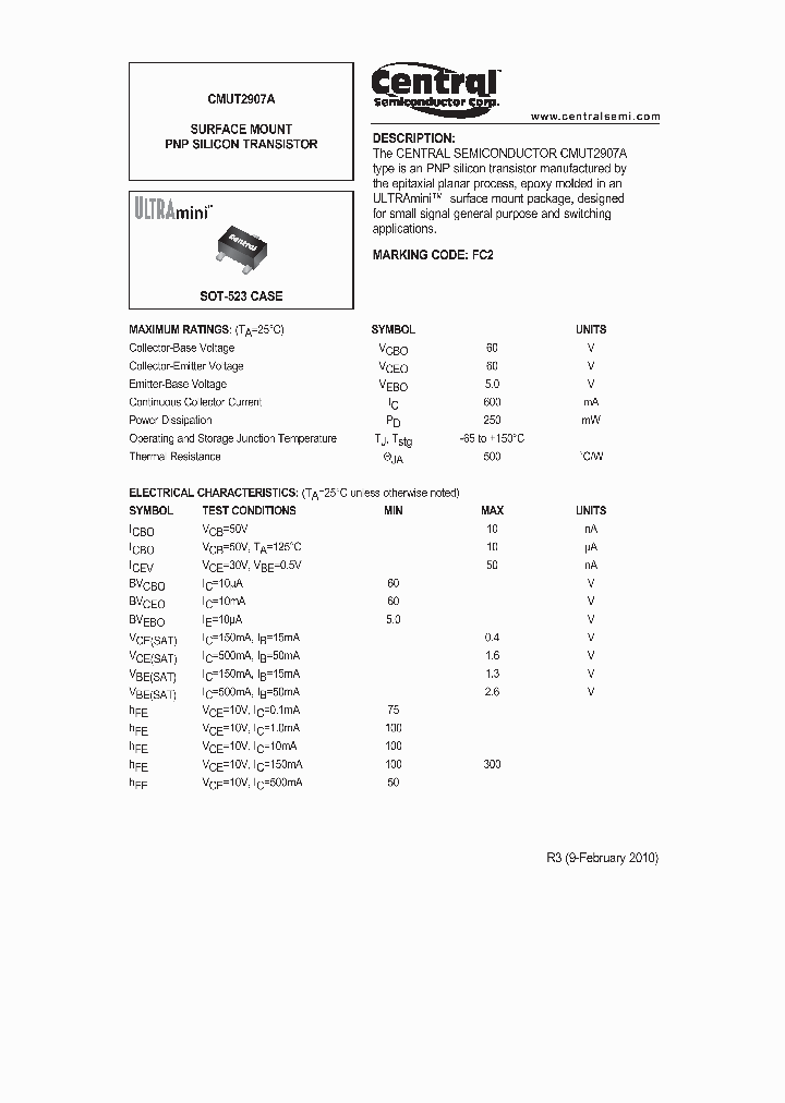 CMUT2907A10_737141.PDF Datasheet