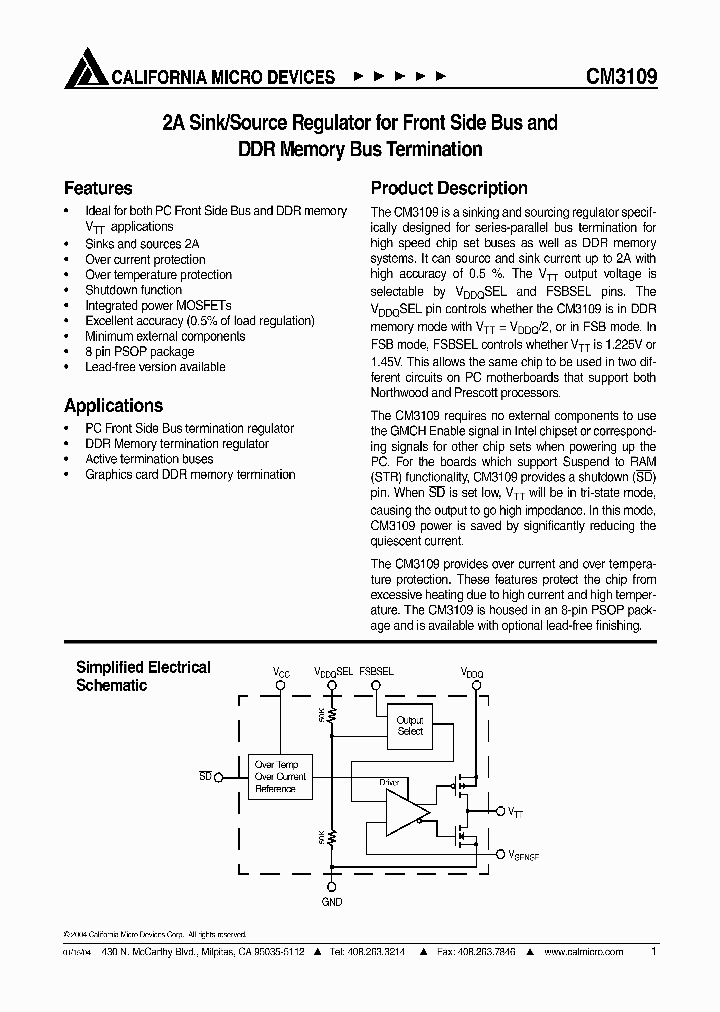 CM3109-00SB_375223.PDF Datasheet