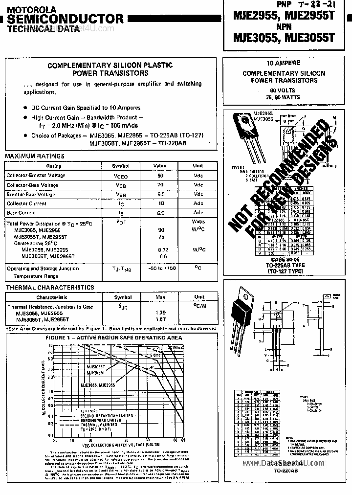 MJE3055_350696.PDF Datasheet