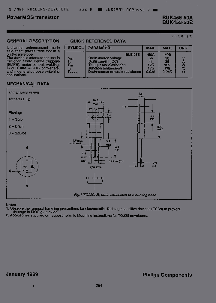 BUK455-50B_390601.PDF Datasheet